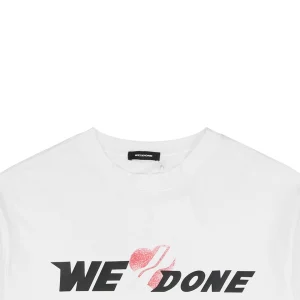 We11done Planet Spray Logo T-Shirt