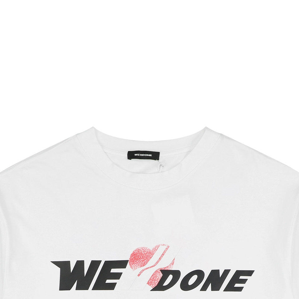 We11done Planet Spray Logo T-Shirt
