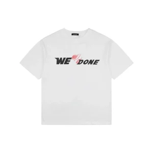 We11done Planet Spray Logo T-Shirt Front view