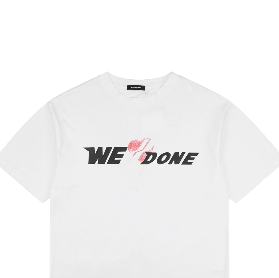 We11done Planet Spray Logo T-Shirt