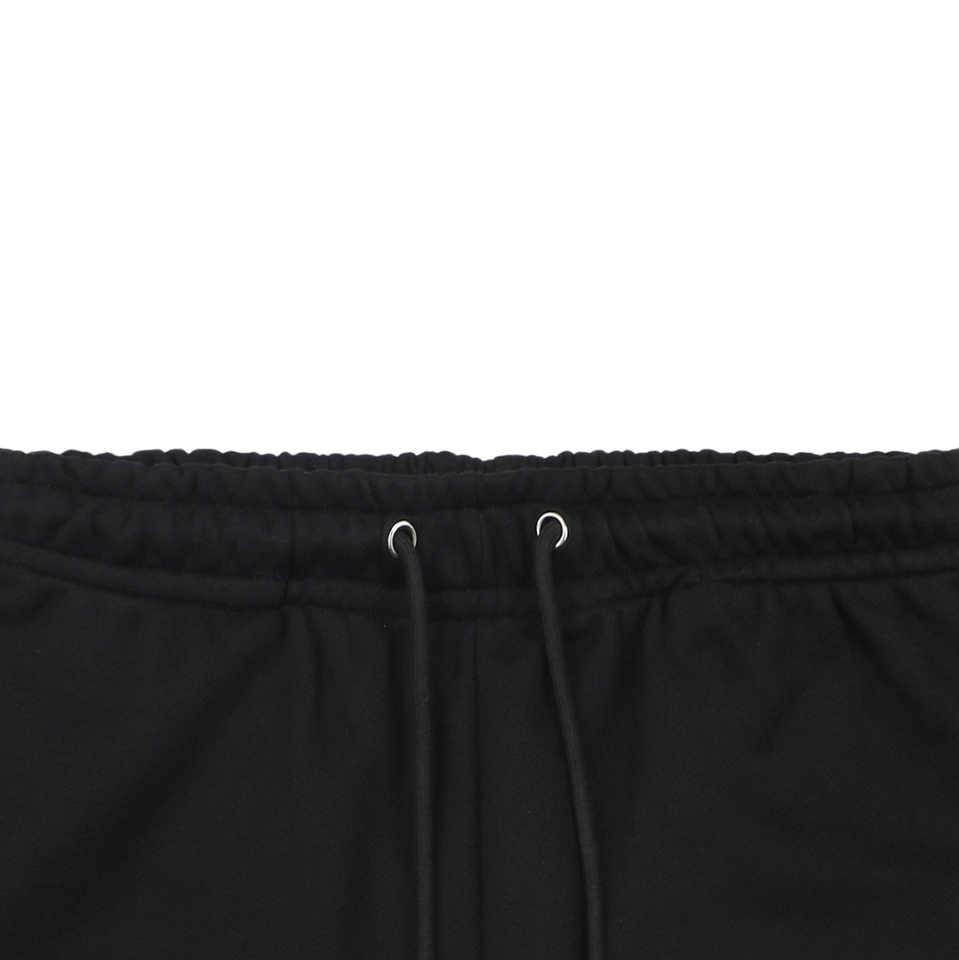 We11done Small Logo Sweat Shorts Black