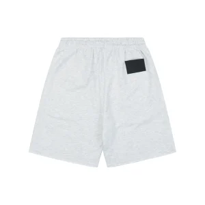 We11done Small Logo Sweat Shorts White Back view