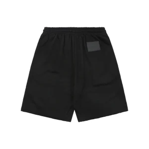 We11done Small Logo Sweat Shorts Black Back view