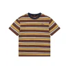 We11done Vintage Stripe Embroidered Heavyweight T-Shirt