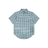 Acne Studios Blue Plaid T-Shirt