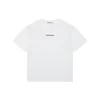 Acne Studios Embroidered Logo Patchwork T-Shirt (White/Black)