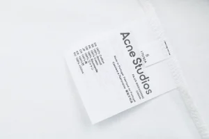 Acne Studios Laurel Letter Graphic T-Shirt Wash label