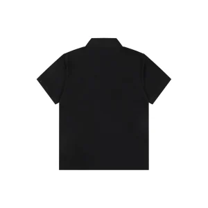 Acne Studios Logo Embroidered Polo T-Shirt Back view