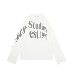 Acne Studios Oversized Logo Shirt Front view