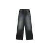 Acne Studios Paint Splatter Washed Wide-Leg Jeans