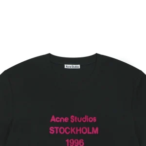 Acne Studios Stockholm 1996 Flocked Logo T-Shirt