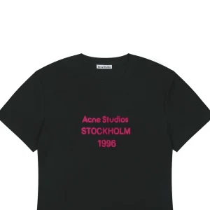 Acne Studios Stockholm 1996 Flocked Logo T-Shirt