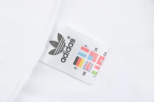 Adidas Originals 3-Stripes Shoulder T-Shirt White Wash label