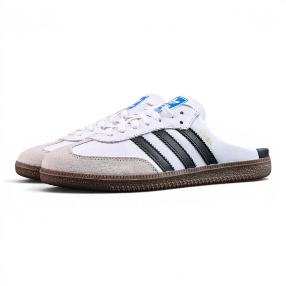 Adidas Samba Mule 'White Black Gum'