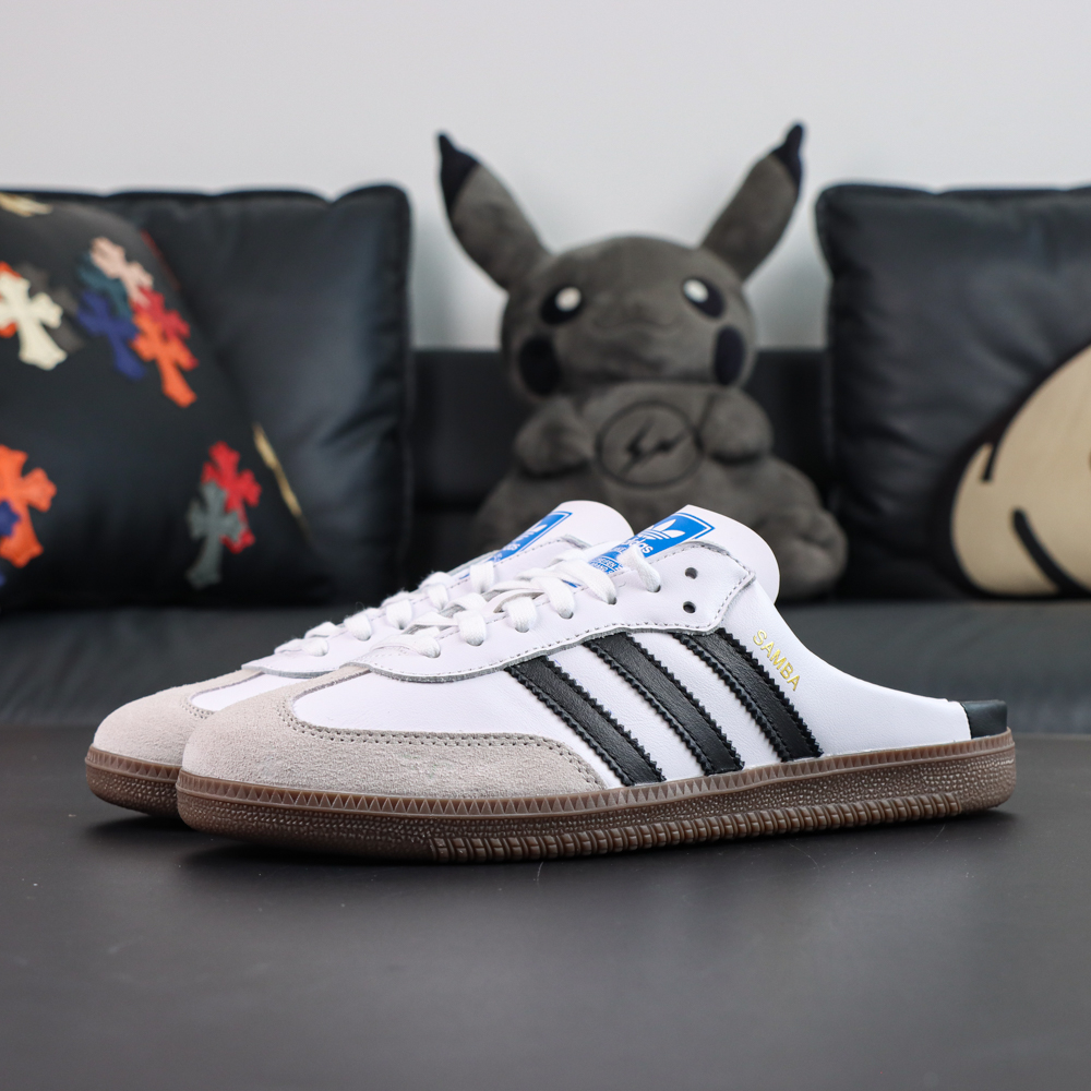 Adidas Samba Mule 'White Black Gum'