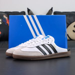 Adidas Samba Mule 'White Black Gum'