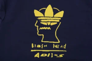 Adidas x Brain Dead Trefoil Graphic T-Shirt Front Print