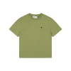Ami Black Heart Embroidered T-Shirt