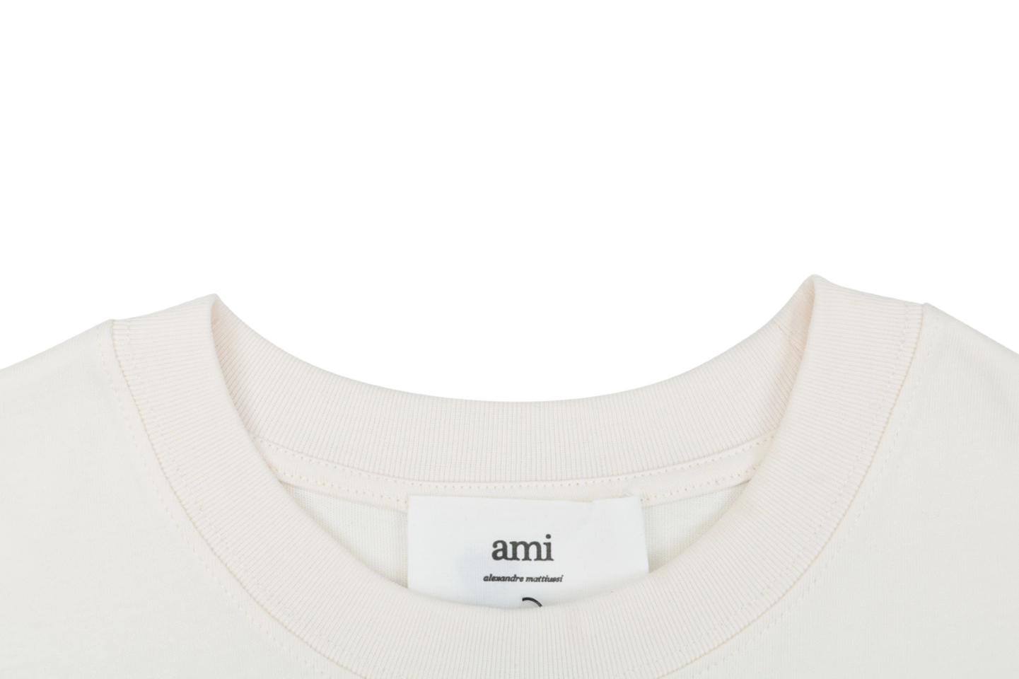 Ami Friendship Graphic T-Shirt Collar
