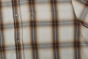 Ami Paris Heart Logo Plaid T-Shirt9.jpeg