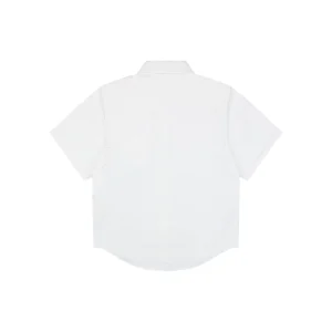 Ami Pocket Heart Embroidered T-Shirt White Back view