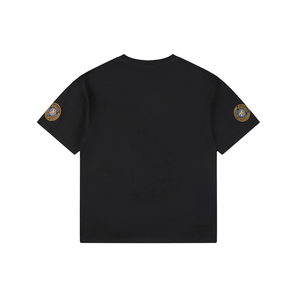 Balenciaga Double Lion Crest T-Shirt Back view