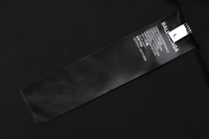 Balenciaga Double Lion Crest T-Shirt Wash label