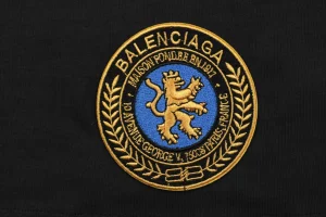 Balenciaga Double Lion Crest T-Shirt Brand