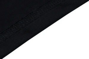 Balenciaga Double Ring Contrast Stripe T-Shirt Black