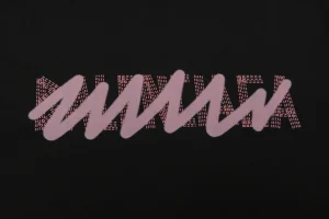 Balenciaga Graffiti Overlay Logo T-Shirt Black Front Print