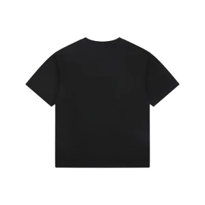 Balenciaga Graffiti Overlay Logo T-Shirt Black Back view