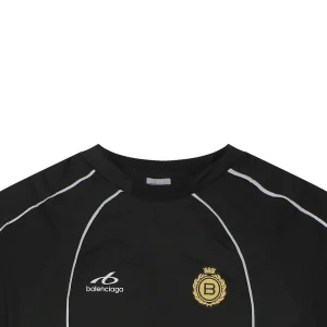 Balenciaga Laurel Crest Reflective Sports T-Shirt