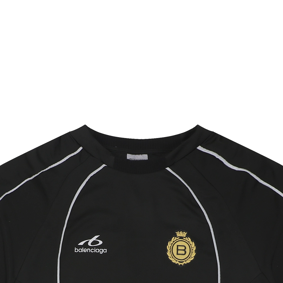 Balenciaga Laurel Crest Reflective Sports T-Shirt