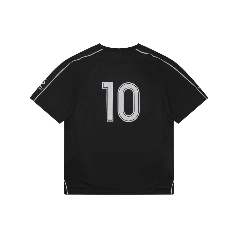 Balenciaga Laurel Crest Reflective Sports T-Shirt Back view