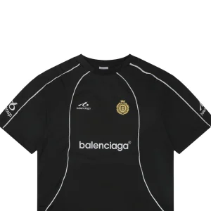 Balenciaga Laurel Crest Reflective Sports T-Shirt