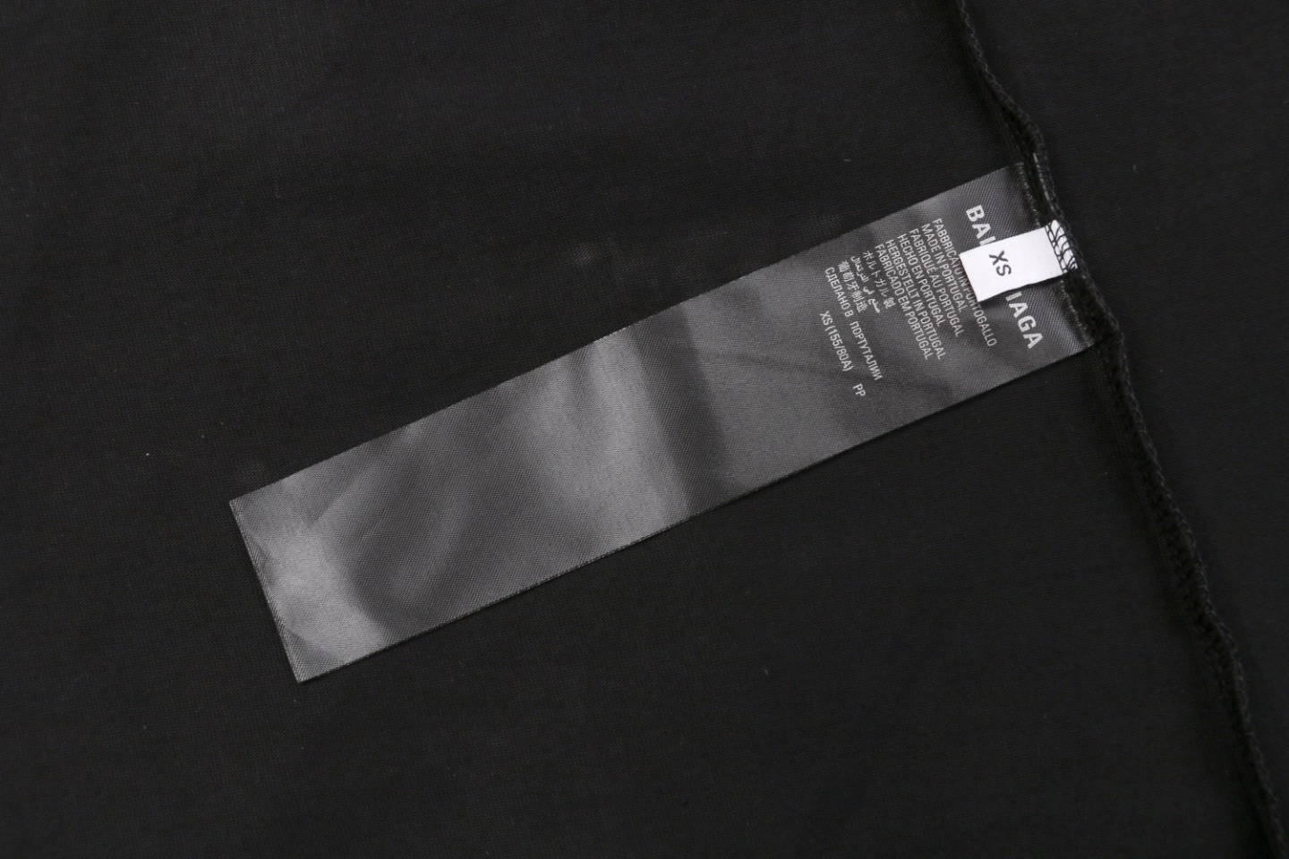 Balenciaga Multi-Logo Print T-Shirt Black Wash label