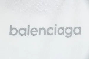Balenciaga Reflective Ring Logo T-Shirt Brand