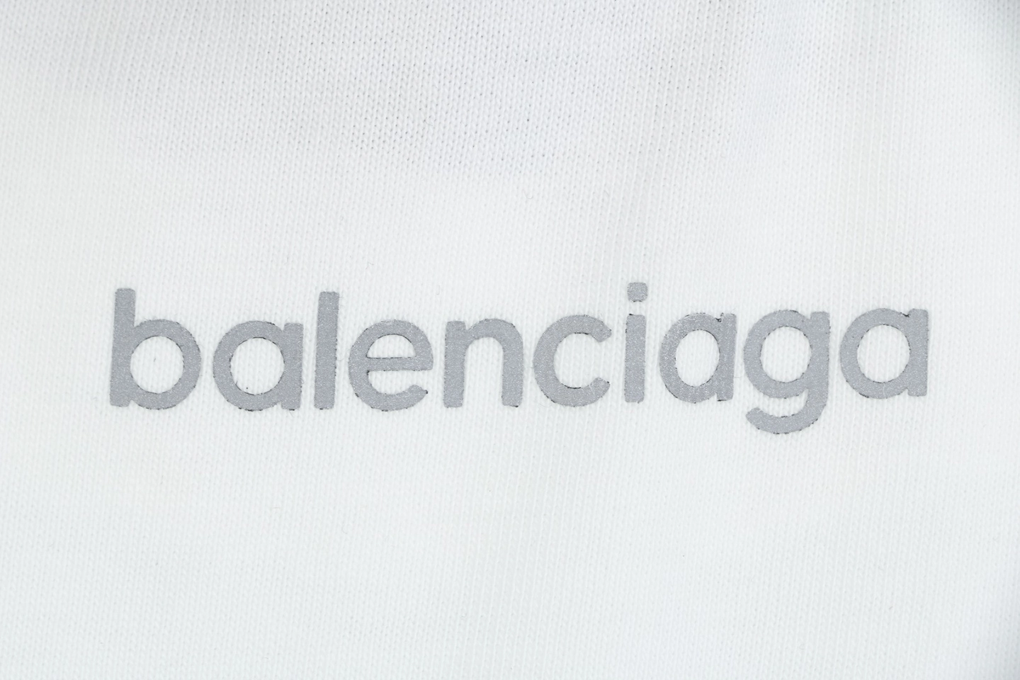 Balenciaga Reflective Ring Logo T-Shirt Brand