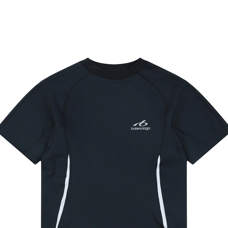 Balenciaga Reflective Side Panel Performance T-Shirt