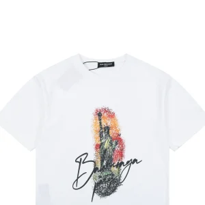 Balenciaga Signature Statue Graphic T-Shirt