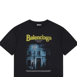 Balenciaga Street Scene Graphic T-Shirt