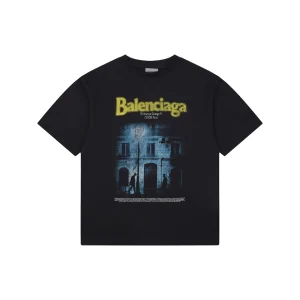 Balenciaga Street Scene Graphic T-Shirt Front view