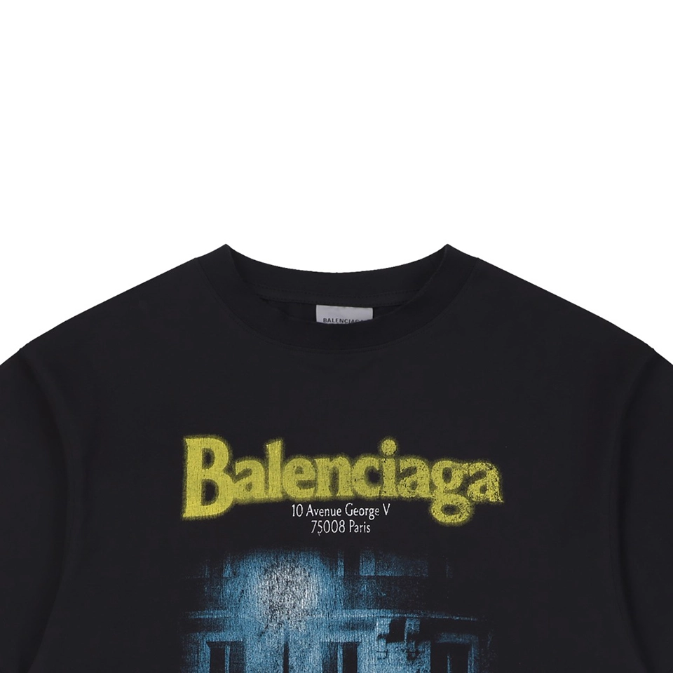 Balenciaga Street Scene Graphic T-Shirt