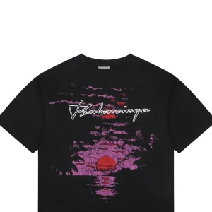Balenciaga Sunset Distressed Graphic T-Shirt9.jpeg