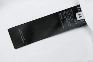 Balenciaga Vintage Multi Logo Graphic T-Shirt Wash label