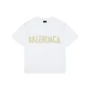 Blcg Yellow Tape Logo Oversized T-Shirt
