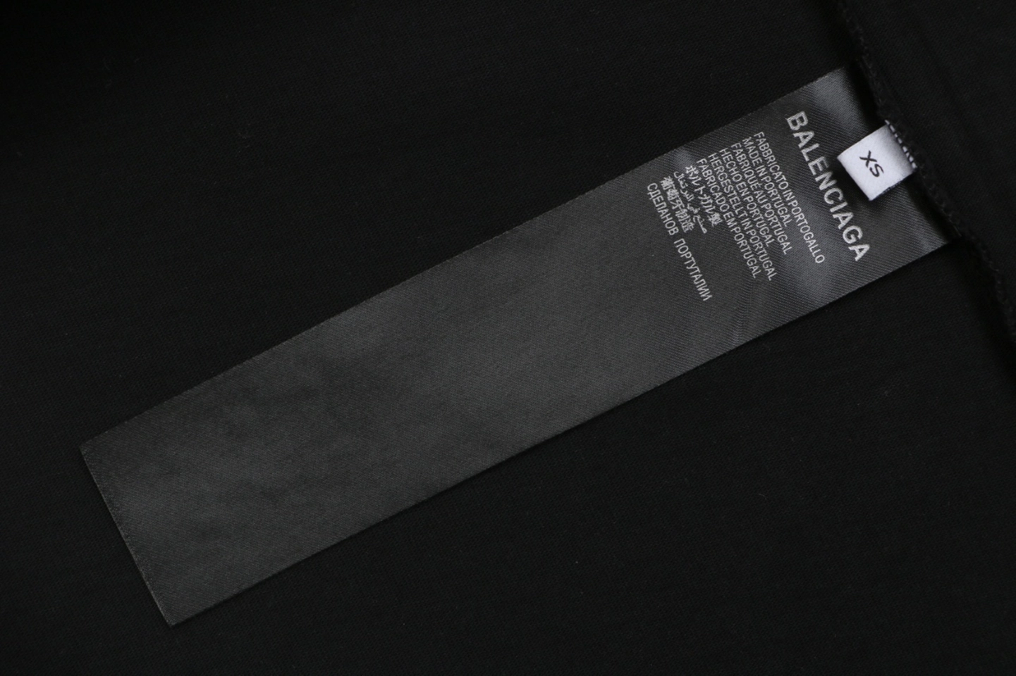 Balenciaga x Puma Logo Print T-Shirt Black Wash label