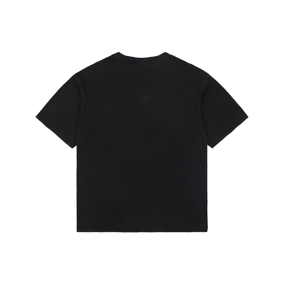 Balenciaga x Puma Logo Print T-Shirt Black Back view