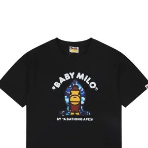 Bape Baby Milo Shark Hoodie Graphic T-Shirt