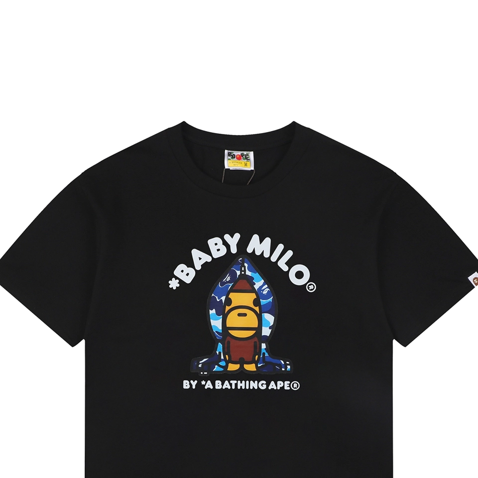 Bape Baby Milo Shark Hoodie Graphic T-Shirt